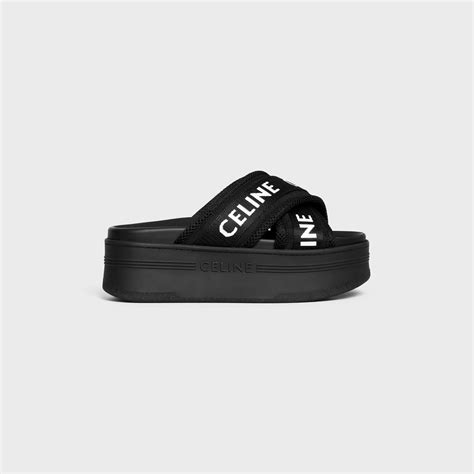 celine slides black|celine slides women.